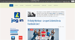 Desktop Screenshot of jogin.fr